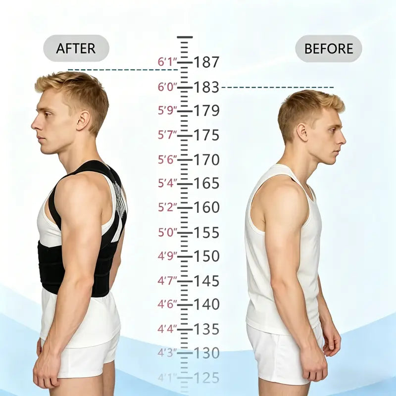 Corrective Hunchback Artifact Posture Strap for Adults Male & Female Open Shoulder Beauty Shapewear Womenswear